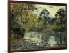 The Pond at Montfoucault; L'Etang De Montfoucault, 1874-Camille Pissarro-Framed Giclee Print