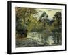 The Pond at Montfoucault; L'Etang De Montfoucault, 1874-Camille Pissarro-Framed Premium Giclee Print