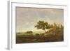 The Pond at the Foot of the Hill, C.1848-55-Theodore Rousseau-Framed Giclee Print