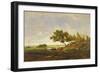 The Pond at the Foot of the Hill, C.1848-55-Theodore Rousseau-Framed Giclee Print