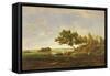 The Pond at the Foot of the Hill, C.1848-55-Theodore Rousseau-Framed Stretched Canvas