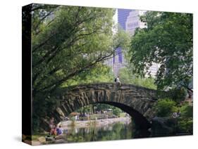 The Pond, Central Park, New York, USA-I Vanderharst-Stretched Canvas