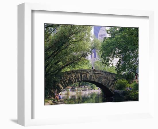 The Pond, Central Park, New York, USA-I Vanderharst-Framed Photographic Print