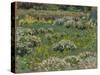 The Pond Garden, Hampton Court-Henri Eugene Augustin Le Sidaner-Stretched Canvas