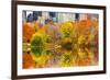 The Pond in Central Park, Manhattan, New York City-Sabine Jacobs-Framed Photographic Print