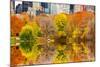 The Pond in Central Park, Manhattan, New York City-Sabine Jacobs-Mounted Photographic Print