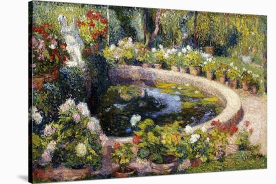 The Pond in Marquayrol, Le Bassin de Marquayrol, 1919-Henri Martin-Stretched Canvas