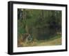 The Pond in the Forest, Ca 1868-Edgar Degas-Framed Giclee Print