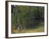 The Pond in the Forest, Ca 1868-Edgar Degas-Framed Giclee Print