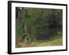 The Pond in the Forest, Ca 1868-Edgar Degas-Framed Giclee Print