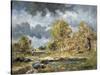 The Pond, Mid-19th Century-Narcisse Virgile Diaz de la Pena-Stretched Canvas