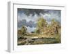 The Pond, Mid-19th Century-Narcisse Virgile Diaz de la Pena-Framed Giclee Print