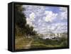 The Pond of Argenteuil-Claude Monet-Framed Stretched Canvas