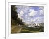 The Pond of Argenteuil-Claude Monet-Framed Art Print