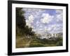 The Pond of Argenteuil-Claude Monet-Framed Art Print