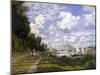 The Pond of Argenteuil-Claude Monet-Mounted Art Print