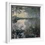 The Pond of Montgeron-Claude Monet-Framed Giclee Print