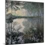 The Pond of Montgeron-Claude Monet-Mounted Giclee Print