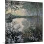 The Pond of Montgeron-Claude Monet-Mounted Giclee Print