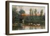 The Pond of William Morris Works at Merton Abbey-Lexden L. Pocock-Framed Giclee Print