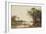 The Pond (Oil on Canvas)-Jean Baptiste Camille Corot-Framed Giclee Print