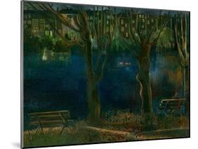 The Pond; South End Green-Mary Kuper-Mounted Giclee Print