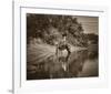 The Pond-Barry Hart-Framed Art Print