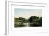 The Ponds of Gylieu, 1853-Charles-François Daubigny-Framed Premium Giclee Print