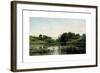 The Ponds of Gylieu, 1853-Charles-François Daubigny-Framed Premium Giclee Print