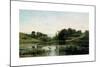 The Ponds of Gylieu, 1853-Charles-François Daubigny-Mounted Premium Giclee Print