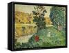 The Ponds of St. Peter; Les Etangs De St. Pierre-Henri Lebasque-Framed Stretched Canvas