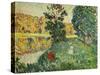 The Ponds of St. Peter; Les Etangs De St. Pierre-Henri Lebasque-Stretched Canvas