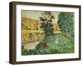 The Ponds of St. Peter; Les Etangs De St. Pierre-Henri Lebasque-Framed Giclee Print