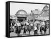 The Ponies, Coney Island, N.Y.-null-Framed Stretched Canvas