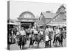 The Ponies, Coney Island, N.Y.-null-Stretched Canvas