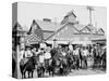 The Ponies, Coney Island, New York, N.Y.-null-Stretched Canvas