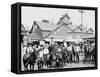 The Ponies, Coney Island, New York, N.Y.-null-Framed Stretched Canvas