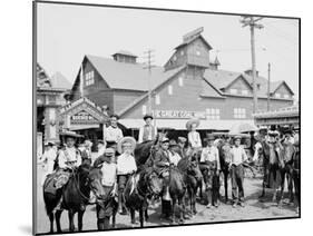 The Ponies, Coney Island, New York, N.Y.-null-Mounted Photo