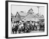 The Ponies, Coney Island, New York, N.Y.-null-Framed Photo