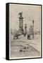 The Pont Alexandre Iii, 1915-Frank Milton Armington-Framed Stretched Canvas