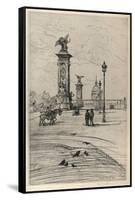 The Pont Alexandre Iii, 1915-Frank Milton Armington-Framed Stretched Canvas