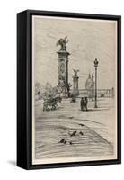 The Pont Alexandre Iii, 1915-Frank Milton Armington-Framed Stretched Canvas