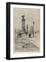 The Pont Alexandre Iii, 1915-Frank Milton Armington-Framed Giclee Print