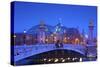 The Pont Alexandre Iii and Grand Palais, Paris, France-Neil Farrin-Stretched Canvas