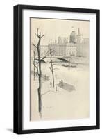 The Pont Au Change, 1915-Eugene Bejot-Framed Giclee Print