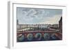 The Pont Au Change and the Pont Notre Dame, C.1815-20-Henri Courvoisier-Voisin-Framed Giclee Print