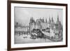 The Pont Aux Meuniers and Part of the Palais Du Roi De La Cite in 1556, 1915-null-Framed Giclee Print