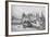 The Pont Aux Meuniers and Part of the Palais Du Roi De La Cite in 1556, 1915-null-Framed Giclee Print