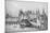 The Pont Aux Meuniers and Part of the Palais Du Roi De La Cite in 1556, 1915-null-Mounted Giclee Print