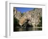 The Pont d'Arc, Natural Arch Over the Ardeche River, Ardeche, Rhone-Alpes, France-Ruth Tomlinson-Framed Photographic Print